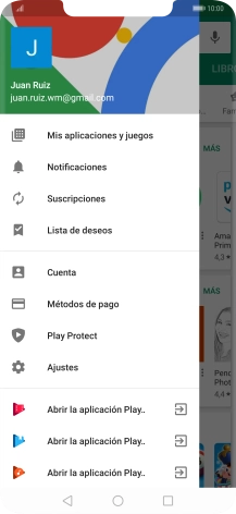 Pulsa Mis aplicaciones y juegos. Pulsa Mis aplicaciones y juegos.