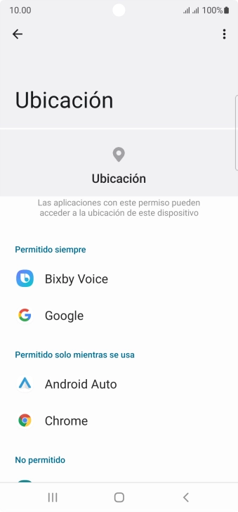 Pulsa la app deseada. Pulsa la app deseada.