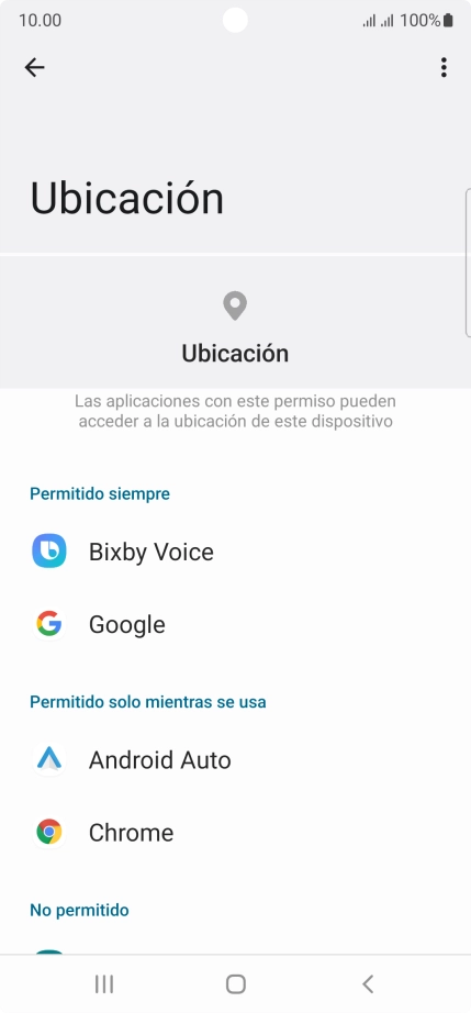 Pulsa la app deseada. Pulsa la app deseada.