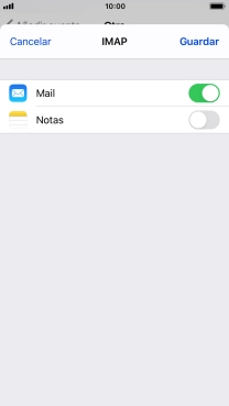 Pulsa Guardar. Ahora se ha configurado tu cuenta de correo electrónico. Si deseas seleccionar más ajustes del servidor de correo de entrada o de salida, continúa con los pasos siguientes. Pulsa Guardar. Ahora se ha configurado tu cuenta de correo electrónico. Si deseas seleccionar más ajustes del servidor de correo de entrada o de salida, continúa con los pasos siguientes.