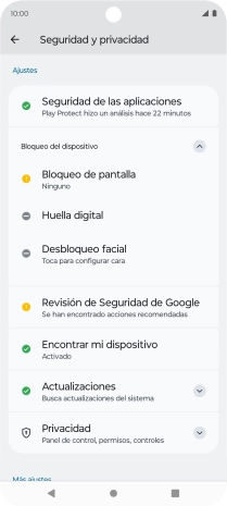 Pulsa la tecla de inicio para terminar y regresar a la pantalla de inicio.
