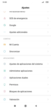 Pulsa Ajustes adicionales. Pulsa Ajustes adicionales.