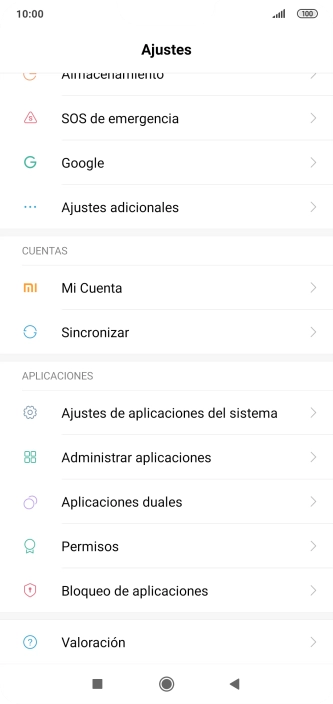 Pulsa Ajustes adicionales. Pulsa Ajustes adicionales.