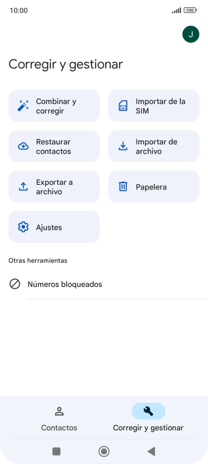 Pulsa Importar de la SIM. Pulsa Importar de la SIM.