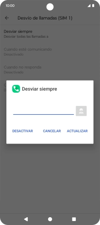 Pulsa DESACTIVAR. Pulsa DESACTIVAR.
