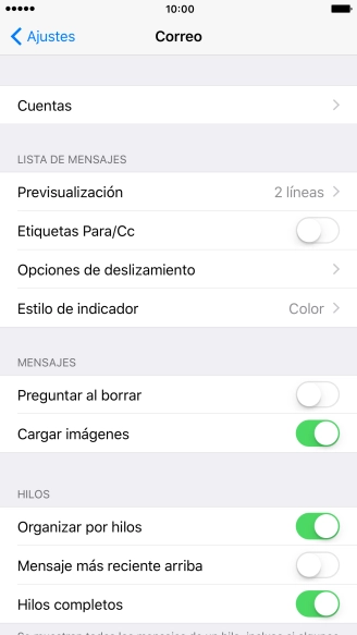 Pulsa Cuentas.
