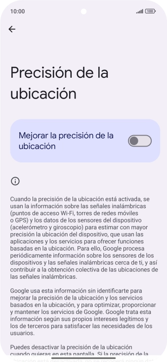 Si pulsas el indicador junto a Si pulsas el indicador junto a