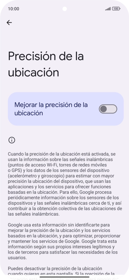 Si pulsas el indicador junto a Si pulsas el indicador junto a