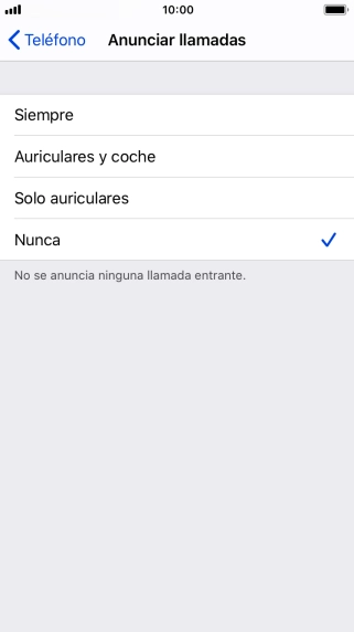Pulsa Siempre para activar la función cuando el modo silencioso está desactivado. Pulsa Siempre para activar la función cuando el modo silencioso está desactivado.