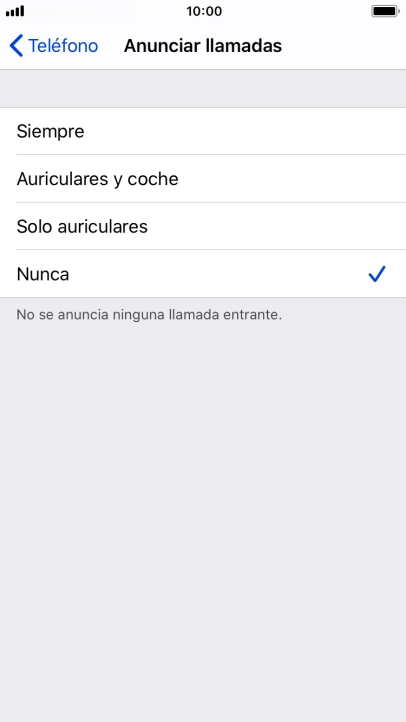 Pulsa Siempre para activar la función cuando el modo silencioso está desactivado. Pulsa Siempre para activar la función cuando el modo silencioso está desactivado.