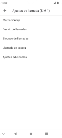 Pulsa Marcación fija.