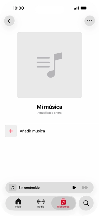 Pulsa Añadir música. Pulsa Añadir música.