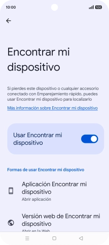 Pulsa la tecla de inicio para terminar y regresar a la pantalla de inicio.