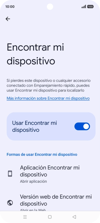 Pulsa la tecla de inicio para terminar y regresar a la pantalla de inicio.