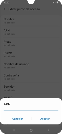 Introduce airtelwap.es y pulsa Aceptar. Introduce airtelwap.es y pulsa Aceptar.