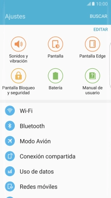 Pulsa Redes móviles. Pulsa Redes móviles.