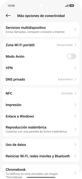 Pulsa Reiniciar Wi-Fi, redes móviles y Bluetooth. Pulsa Reiniciar Wi-Fi, redes móviles y Bluetooth.