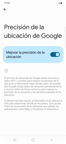 Si pulsas el indicador junto a Si pulsas el indicador junto a