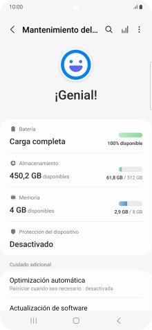 Pulsa Batería.