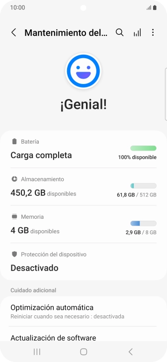 Pulsa Batería.