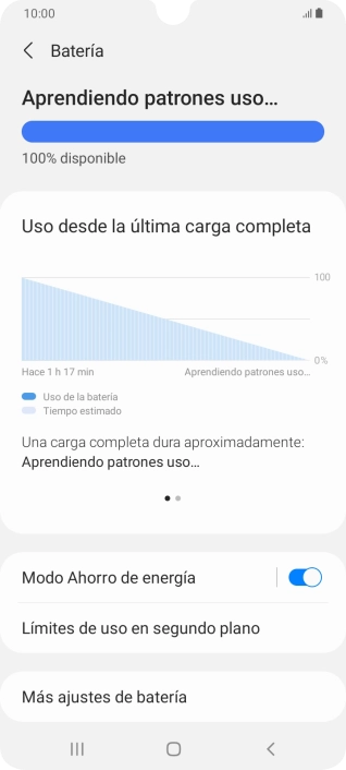 Pulsa la tecla de inicio para terminar y regresar a la pantalla de inicio. Pulsa la tecla de inicio para terminar y regresar a la pantalla de inicio.