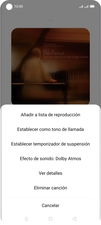 Pulsa Añadir a lista de reproducción. Pulsa Añadir a lista de reproducción.