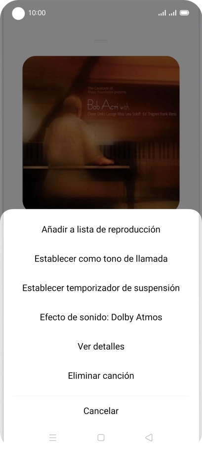 Pulsa Añadir a lista de reproducción. Pulsa Añadir a lista de reproducción.