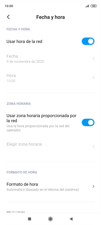 Pulsa la tecla de inicio para terminar y regresar a la pantalla de inicio. Pulsa la tecla de inicio para terminar y regresar a la pantalla de inicio.