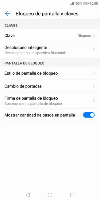 Pulsa la tecla de inicio para terminar y regresar a la pantalla de inicio.