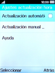 Selecciona Actualización automática para activar la función. Selecciona Actualización automática para activar la función.
