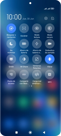 Pulsa Ahorro de batería para activar la función. Pulsa Ahorro de batería para activar la función.