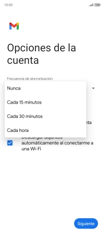 Pulsa el ajuste deseado. Pulsa el ajuste deseado.