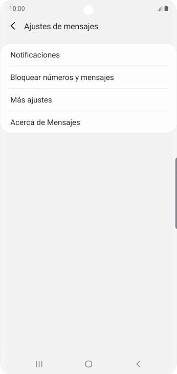 Pulsa Más ajustes. Pulsa Más ajustes.