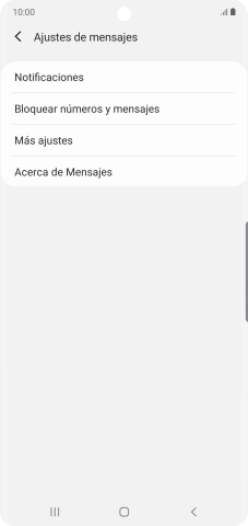Pulsa Más ajustes. Pulsa Más ajustes.