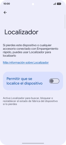Pulsa el indicador junto a Pulsa el indicador junto a