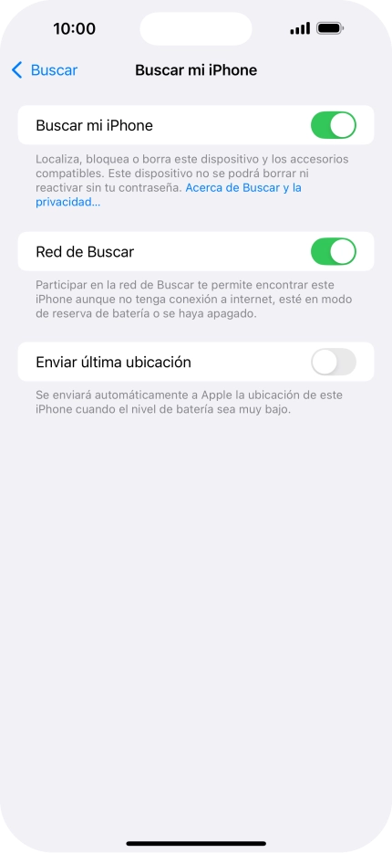 Pulsa el indicador junto a Pulsa el indicador junto a