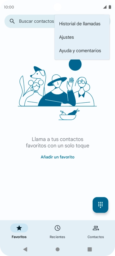 Pulsa Ajustes.