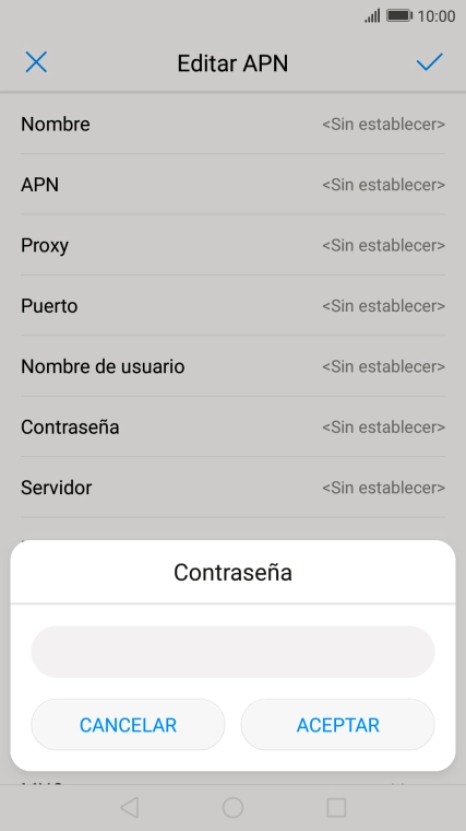 Introduce wap125 y pulsa ACEPTAR. Introduce wap125 y pulsa ACEPTAR.