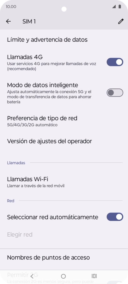 Pulsa el indicador junto a Pulsa el indicador junto a