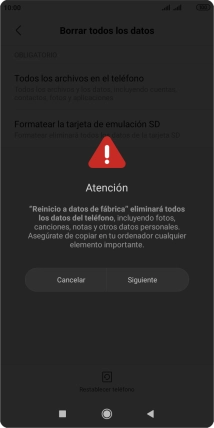 Pulsa Siguiente.