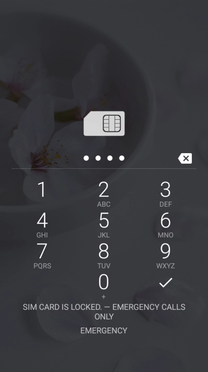 Si lo solicita el teléfono, introduce el código PIN y pulsa el icono de aceptar. Si lo solicita el teléfono, introduce el código PIN y pulsa el icono de aceptar.