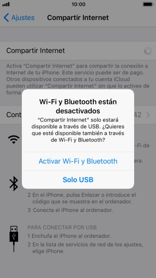 Si el wifi está desactivado, pulsa Activar Wi-Fi y Bluetooth. Si el wifi está desactivado, pulsa Activar Wi-Fi y Bluetooth.