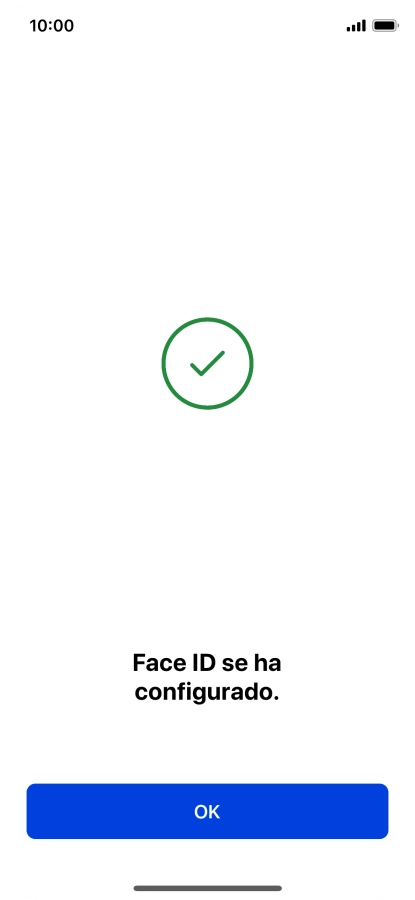Pulsa OK. Si no has añadido anteriormente un código de seguridad, tendrás que introducir un código de libre elección dos veces consecutivas. Pulsa OK. Si no has añadido anteriormente un código de seguridad, tendrás que introducir un código de libre elección dos veces consecutivas.
