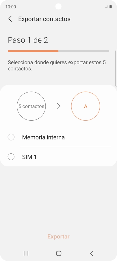 Pulsa el nombre de la tarjeta SIM. Pulsa el nombre de la tarjeta SIM.