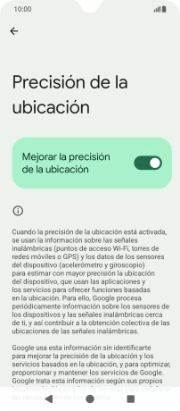 Si pulsas el indicador junto a Si pulsas el indicador junto a