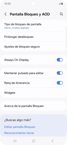 Pulsa Tipo de bloqueo de pantalla e introduce el código de seguridad extra que has creado anteriormente. Pulsa Tipo de bloqueo de pantalla e introduce el código de seguridad extra que has creado anteriormente.