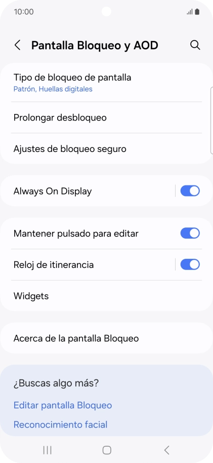 Pulsa Tipo de bloqueo de pantalla e introduce el código de seguridad extra que has creado anteriormente. Pulsa Tipo de bloqueo de pantalla e introduce el código de seguridad extra que has creado anteriormente.