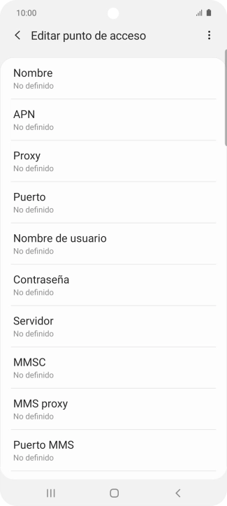 Pulsa Nombre. Pulsa Nombre.