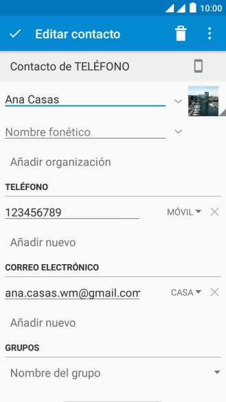 Pulsa el icono de menú. Pulsa el icono de menú.