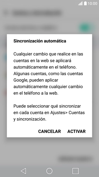 Si activas la función, pulsa ACTIVAR. Si activas la función, pulsa ACTIVAR.